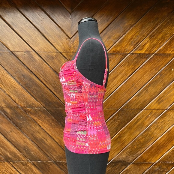 NWOT Bleu Rod Beattie twist front underwire tankini - size 6 - Picture 2 of 5